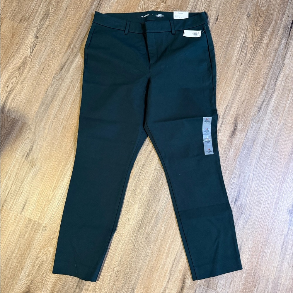 Old Navy Pixie Skinny Ankle Pants - Forest Green